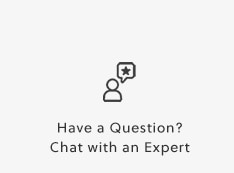 Have a Question? Chat with an Expert | Person with Chat Bubble Icon